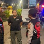 Blue Light  Patrol Polsek Kuta Utara Amankan  Kawasan Wisata