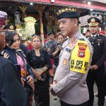 Wujud Empati Terhadap Personel Yang Meninggal Dunia, Kapolres AKBP Teguh Melayat  Ke Bangli.