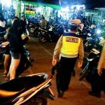 Polsek Kuta Selatan Gelar KRYD Blue Light untuk Cegah Gangguan Kamtibmas Malam Hari