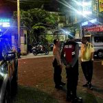 Samapta Polsek Kuta Utara Patroli Biru Sambangi Pegadaian Dan Pertokoan.