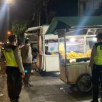 Pantau Kegiatan Pasar Malam, Personil Polsek Abiansemal Laksanakan Patroli Dialogis