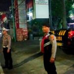 Polsek Kuta Utara Tingkatkan Blue Light Patrol Sambangi Obyek Vital di Jalan Gatsu Barat