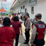 Kapolsek Kuta Utara Pantau Kegiatan Sidak Di Lapas Perempuan Kelas II A Kerobokan.