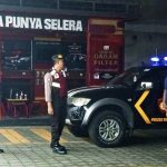 Cegah Kriminalitas Blue Light Patrol Polsek Mengwi Sambangi Kawasan Tertentu