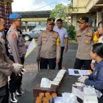 Mendadak !! Puluhan Personel Polres Badung Di Cek Urinnya