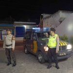 Tingkatkan Patroli Objek Vital, Blue Light Patrol Polsek Abiansemal Sambangi BNI KCP Sibang