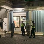 Polsek Abiansemal Gelar Blue Light Patrol, Sambangi Bank BPD Mambal