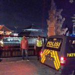 Blue Light Patrol Polsek Abiansemal Sambangi Kawasan Pura Ntegana