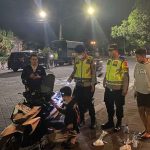 Karendal Ops Polres Badung Pimpin Patroli Malam minggu Dalam Rangka Operasi Mantap Praja Agung 2024
