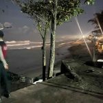 Patroli  Subuh Unit Samapta Polsek Kuta Utara Sambangi  Pantai Batu Mejan