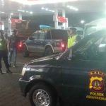 Unit Samapta Polsek Abiansemal Gelar Patroli Biru Ke SPBU, Ciptakan Keamanan dan Ketertiban