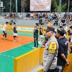 Bhabinkamtibmas Amankan Turnamen Bola Volly Karang Taruna Se-Kecamatan Abiansemal