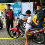 Polsek Petang Gelar Blue Light Patrol Antisipasi Gangguan Kamtibmas Jelang Pilkada 2024