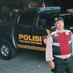 Pastikan Situasi Kamtibmas Aman Selama Pilkada 2024, Pawas Polsek Petang Pimpin Blue Light Patrol