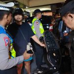 Cegah Pelanggaran Lalu Lintas Polsek Kuta Utara Perketat Pemeriksaan Kendaraan Bermotor.