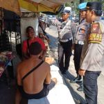 Gelar KRYD : Personil Polsek Dentim Sampaikan Himbauan Keamanan Jelang Pilkada
