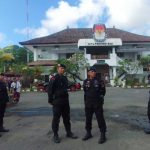 Satgas Tindak Subsatgas Aksi Khusus Unit Anti Teror, Laksanakan Pengamanan Di Kantor KPU