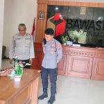 Menjelang Pengundian Nomor Urut Paslon, Polres Badung Perketat Pengamanan Kantor KPU dan Bawaslu