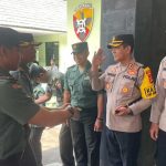 Kapolres AKBP Teguh  Hadiri Kunker Danrem 163/Wira Satya
