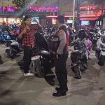 Sambangi Kantong Kantong Parkir Polsek Kuta Utara Tingkatkan Patroli  Cegah Curanmor