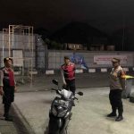 Polsek Abiansemal Tingkatkan Keamanan, Patroli Sambangi Obvit SPBU