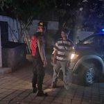 Polsek Kuta Utara Blue Light Patrol Susuri Jalan Sepi.