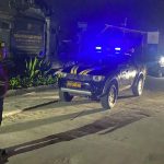 Blue Light Patrol Polsek Kuta Utara Sambangi Kawasan Wisata Pantai Eco Beach.