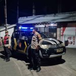 Sambangi Pasar Putra Sedana Abianbase Unit Samapta Polsek Mengwi Sampaikan Imbauan Kamtibmas