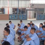 Goes To School Unit Kamsel Ajak Siswa SMK PGRI 2 Badung Tertib Berlalu Lintas