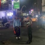 Blue Light Patrol Unit Samapta Polsek Kuta Utara Sasar Lokasi Pertokoan.