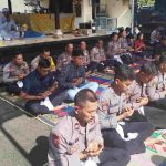 Wujud Srada Bhakti, Personil Umat Hindu Polres Badung Sembahyang Bersama Rahina Purnama Kapat