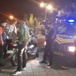 Jelang Pelantikan Presiden Polsek Mengwi Intensifkan Blue Light Patrol