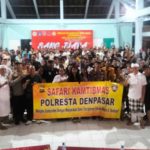Safari Kamtibmas Polresta Denpasar dan Polsek Kuta Selatan Bersama Warga NTT di Wilayah Kuta Selatan