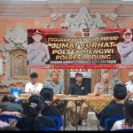 Polsek Mengwi Jumat Curhat di Banjar Pasekan Tangeb