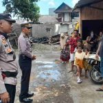 Bhabin Jimbaran Sambangi Pekerja Proyek, Ajak Warga Pendatang Jaga Kamtibmas