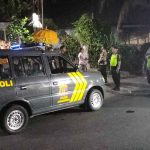 Polsek Abiansemal Tingkatkan Blue Light Patrol, Beri Rasa Aman Masyarakat Bersembahyang