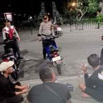 Antisipasi Terjadinya Gangguan Kamtibmas Samapta Polsek Mengwi Imbau Masyarakat Dikawasan DTW Taman Ayun