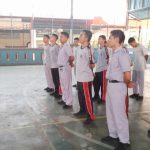 Upaya Meningkatkan Kesadaran Lalu Lintas di Kalangan Pelajar, Sat Lantas Polres Badung Latih PKS SMK PGRI 2 Badung,