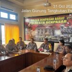 Personel Polsek Denbar Ikuti Latihan Peningkatan Kemampuan Fungsi Teknis Lalu Lintas Jelang Pilkada