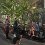Polsek Kuta Utara Ambil Langkah Proaktif Lakukan Blue Light Patrol Susuri Jalan Sepi.