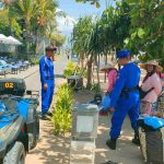 Laksanakan Patroli Dan Himbauan Satpolairud Polresta Denpasar Pos Nusa Dua Untuk Pilkada Damai 2024