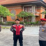 Pengamanan Kantor DPRD Denpasar dalam Rangka Operasi Mantap Praja Agung 2024 di Tahap Kampanye