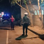 Pawas Iptu Suryawan Pimpin Patroli Malam Cegah Curas, Curat, Curanmor Susuri Jalan Berawa.