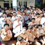 Cooling System Sambang Sekolah, Polsek Denbar Jaga Stabilitas Kamtibmas Jelang Pilkada
