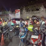 Waspada Terhadap Curanmor, Patroli Samapta Polsek Abiansemal Himbau Juru Parkir