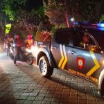 Pastikan Denpasar Timur Aman dan Tertib: Polsek Dentim Intensifkan Blue Light Patrol