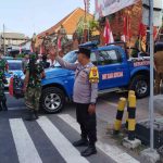 Peringatan Hari Margarana ke-78: Bhabinkamtibmas dan Babinsa Amankan Napak Tilas di Puri Kesiman