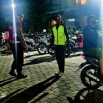 Waspada Terhadap Curanmor, Patroli Samapta Polsek Abiansemal Himbau Juru Parkir