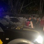 Kanit Samapta Polsek Kuta Utara Pimpin Patrol Susuri Jalan Nelayan Canggu