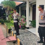 Kapolsek Densel Pimpin Apel Pergeseran Pasukan Pengamanan TPS di Wilayah Denpasar Selatan